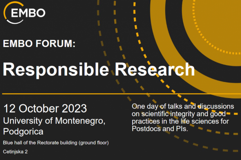 EMBO Forum: Responsible Research