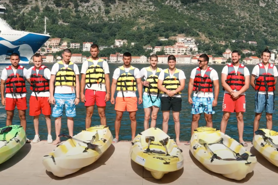 Organizovana regata kajaka za studente Pomorskog fakulteta Kotor, posredstvom Nautica CBC projekta