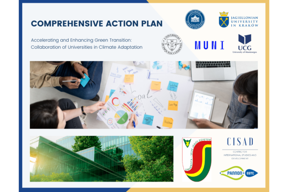 Predstavljen Sveobuhvatni Akcioni plan – Unapređenje zelene tranzicije kroz saradnju univerziteta u prilagođavanju klimatskim promjenama 