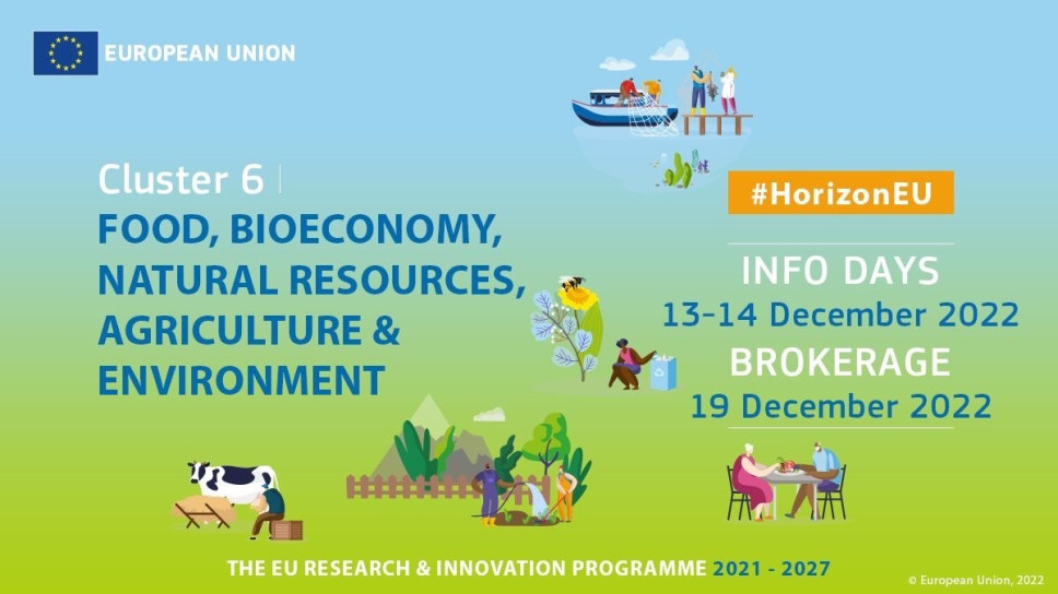 Info days on Cluster 6 of Horizon Europe program