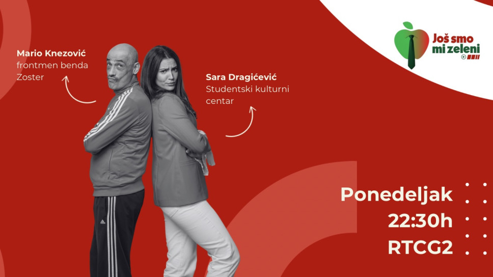 Nova epizoda emisije "Još smo mi zeleni" - "Da li muzika može promijeniti društvo"