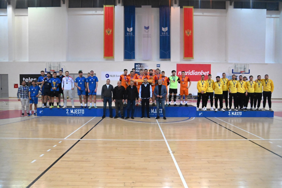 Monteput studentska liga Crne Gore u futsalu: Elektrotehnički fakultet drugoplasirani 