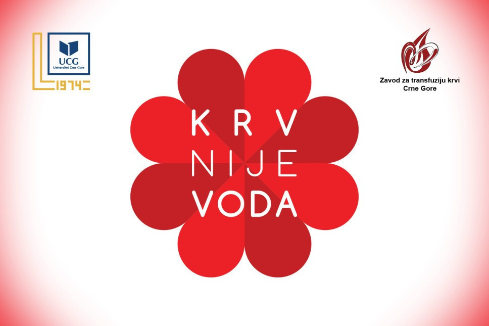 Univerzitet Crne Gore poziva na dobrovoljnu akciju davanja krvi 30. januara: Prijave su otvorene