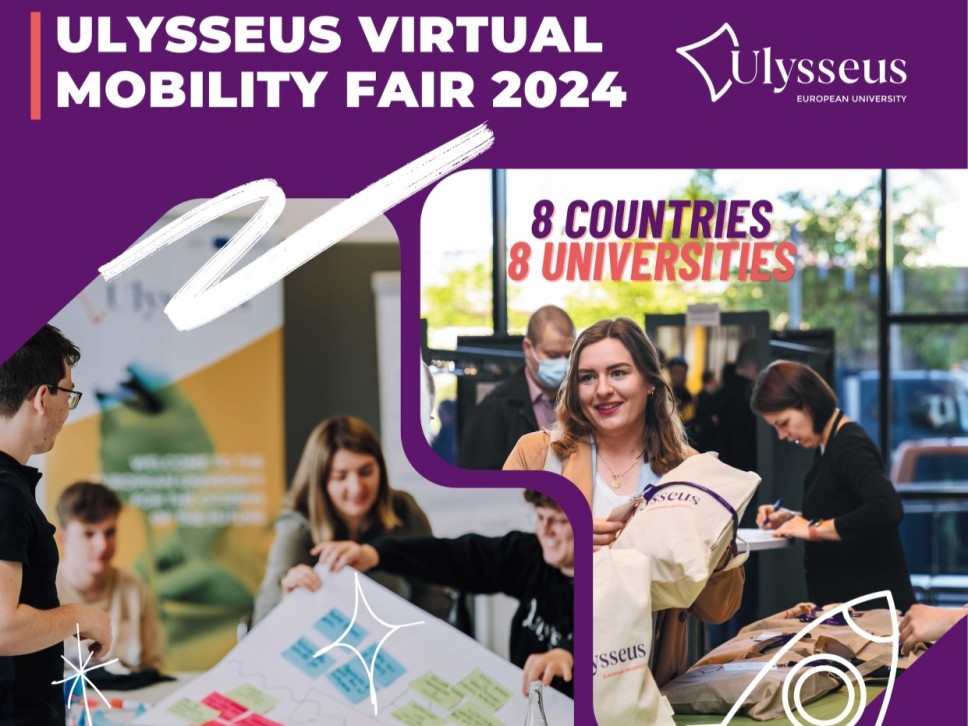 Call to Students: Ulysseus Virtual Mobility Fair 2024 – Sign Up Now!