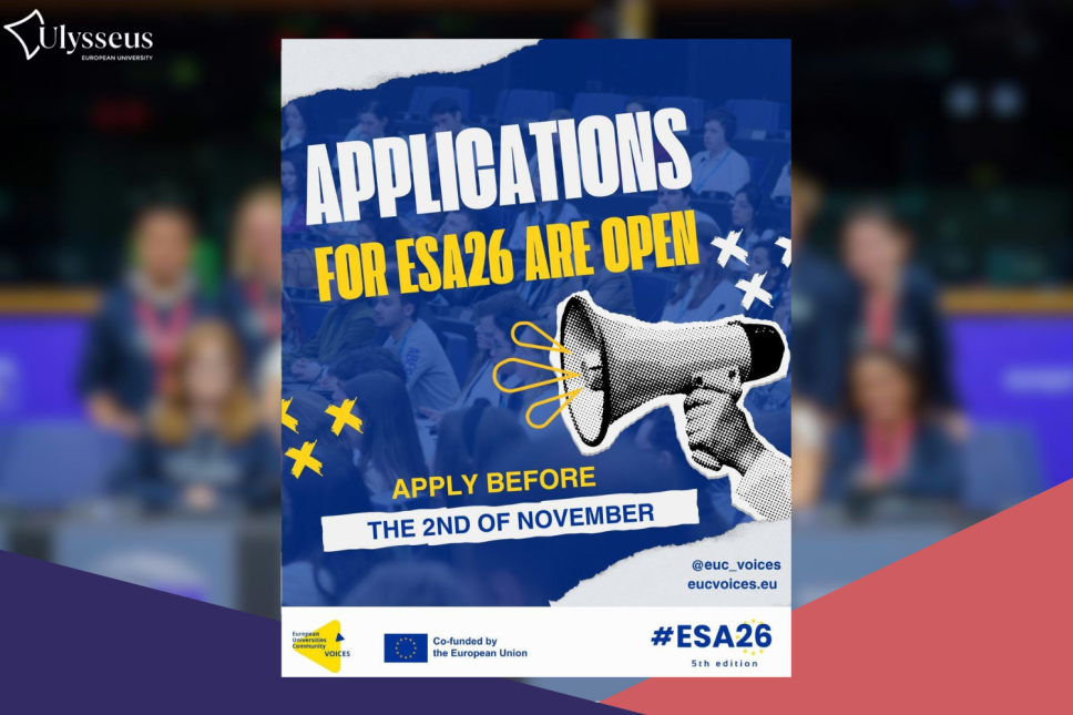 Poziv studentima: Prijavi se za European Student Assembly 2026. 