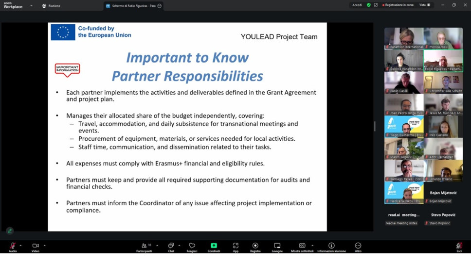 YOULEAD: UoM preparing for the launch of an Erasmus+ project dedicated to youth leadership in sport