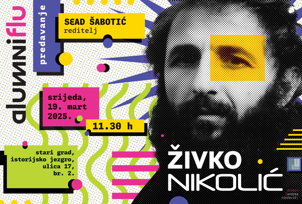 ALUMNIFLU – PREDAVANJE O CRNOGORSKOM REDITELJU ŽIVKU NIKOLIĆU