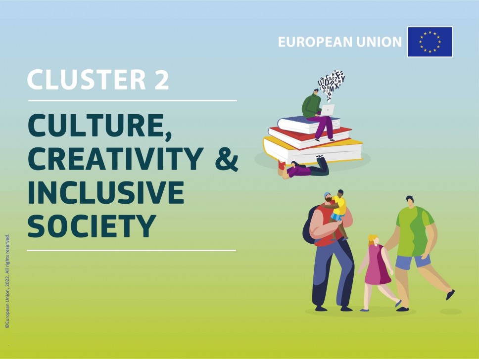 Horizont Evropa: Otvoreni pozivi u okviru Klastera 2 – Kultura, kreativnost i inkluzivno društvo