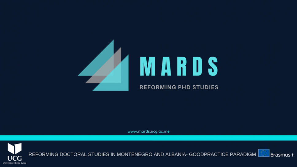 Projekat MARDS: O usavršavanju studenata doktorskih studija u Sloveniji za RTCG