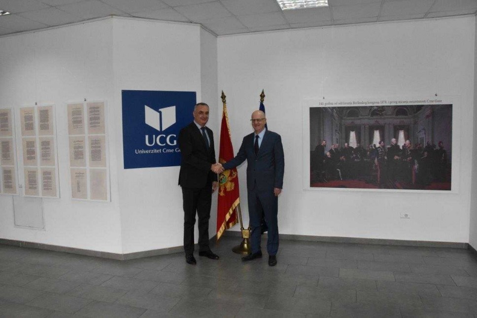 Rektor UCG razgovarao  sa amabasadorom Poljske o produbljivanju saradnje sa poljskim univerzitetima 