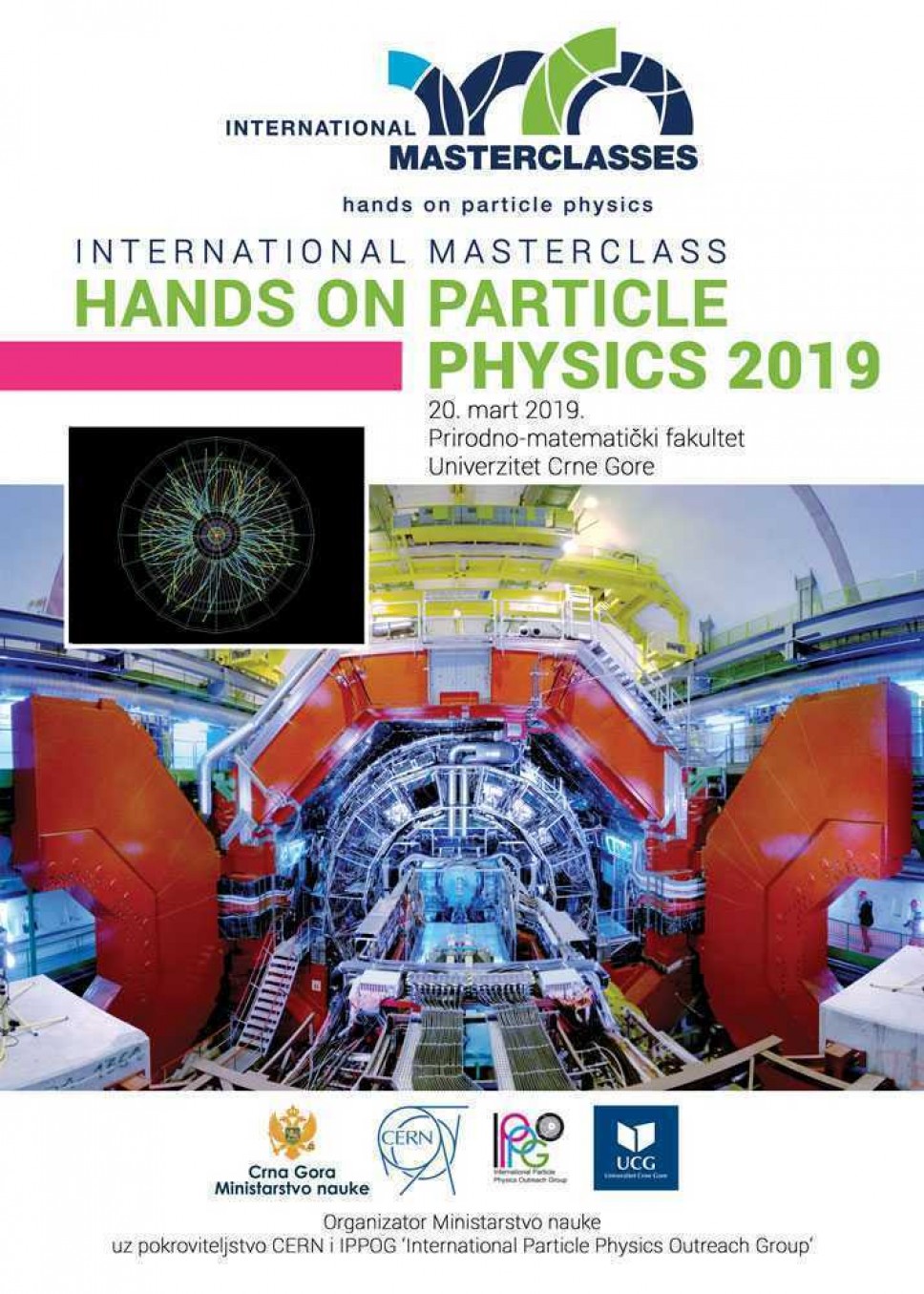 Međunarodni čas fizike čestica Masterclass treći put u Podgorici