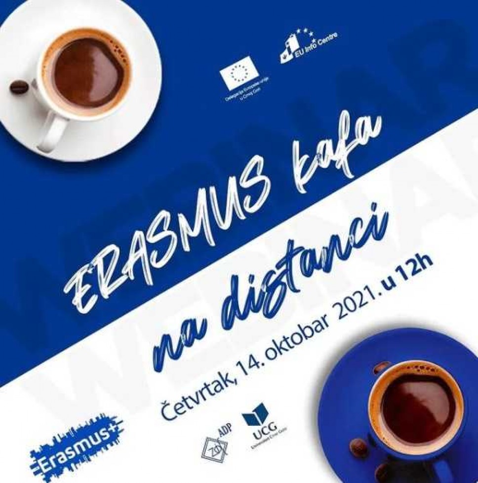 Prijave za vebinar "Erasmus kafa na distanci"