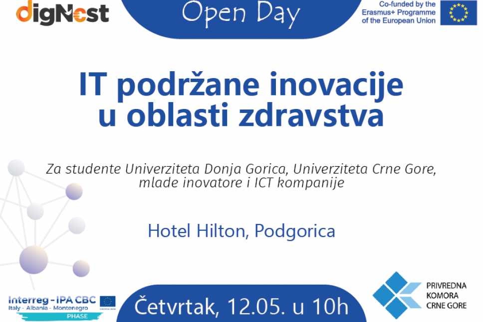 Open day: IT Napredne inovacije u oblasti zdravstva