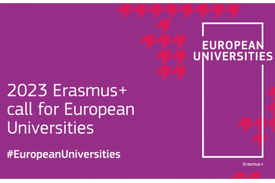 Erasmus+ poziv za 2023. godinu evropskim univerzitetima: Informativna onlajn sesija u petak