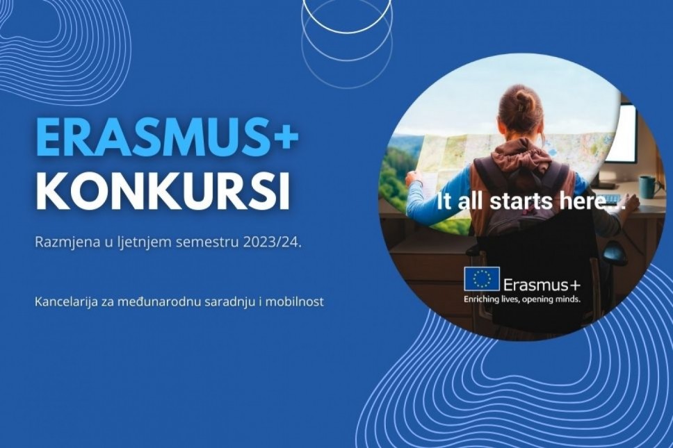 Aktuelni Erasmus+ konkursi za mobilnost studenata 