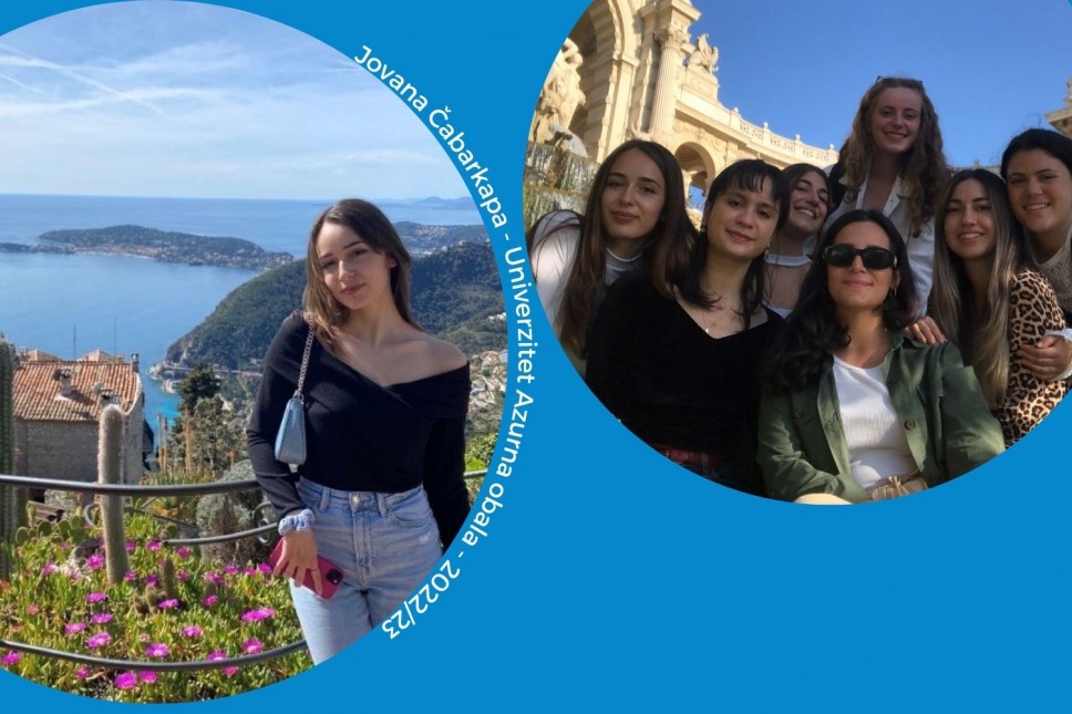 Dragocjeno iskustvo sa Erasmus+ mobilnosti na Univerzitetu Azurna obala 