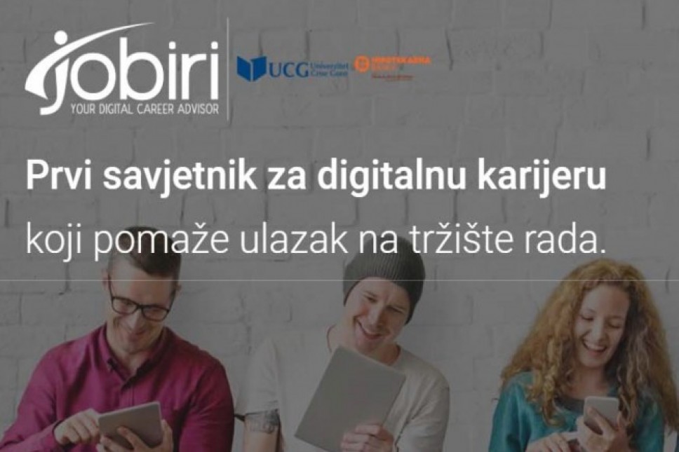 Za studente UCG besplatno: Preko Jobiri digitalne platforme do posla   