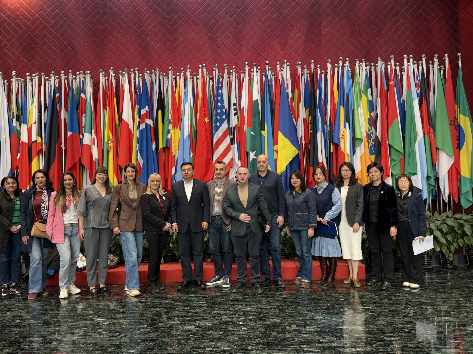 Delegacija iz Crne Gore u posjeti Kini u okviru programa „Kineski most 2026“