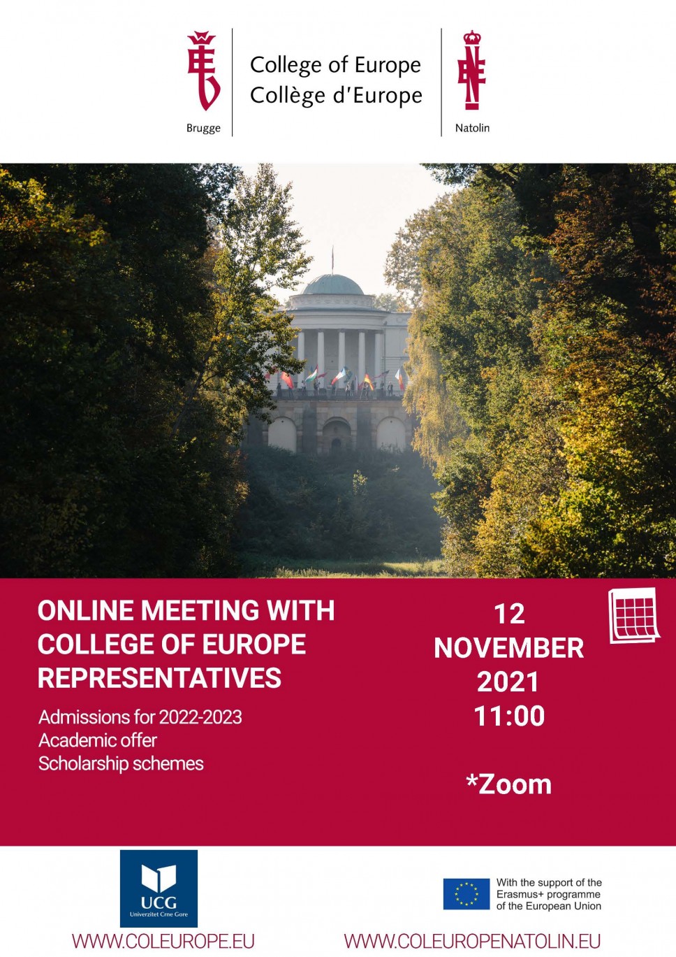 Prezentacija programa College of Europe za studente Ekonomskog fakulteta