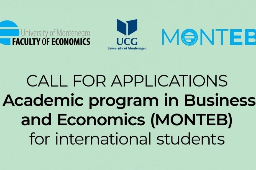 3rd Call for applications MONTEB September 4 - for international students