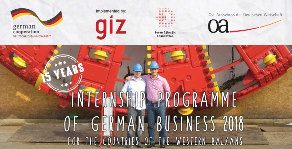 Konkurs za Program stipendija njemačke privrede