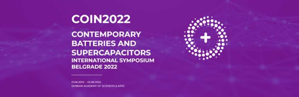 Međunarodni simpozijum „Contemporary batteries and supercapacitors, COIN2022“ 