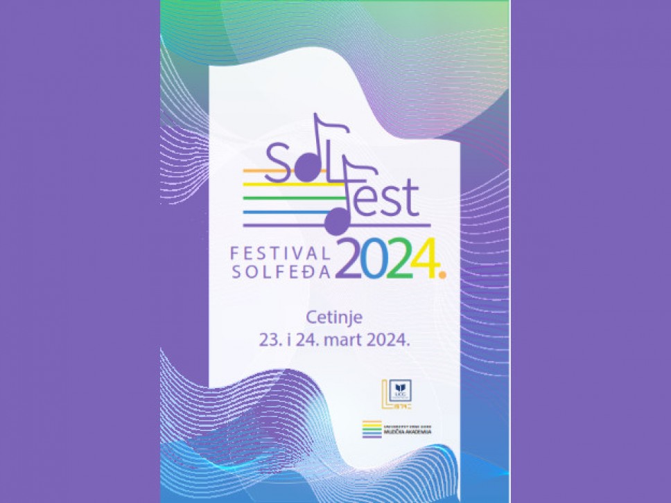 Četvrti međunarodni festival solfeđa – <span class="CyrLatIgnore">Solfest 2024</span> u subotu i nedjelju na Cetinju
