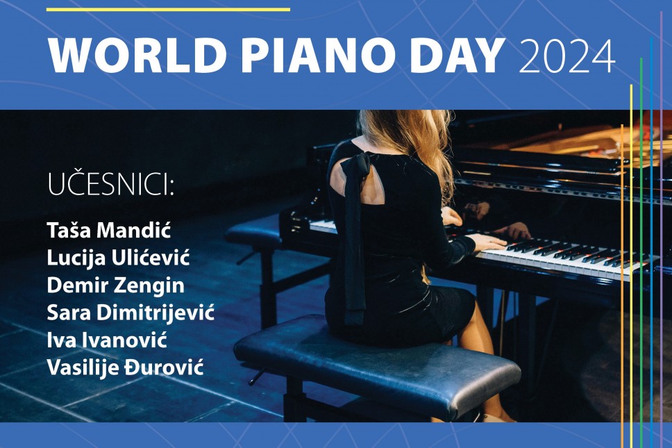 Studenti klavirskog odsjeka obilježili Svjetski dan klavira 2024