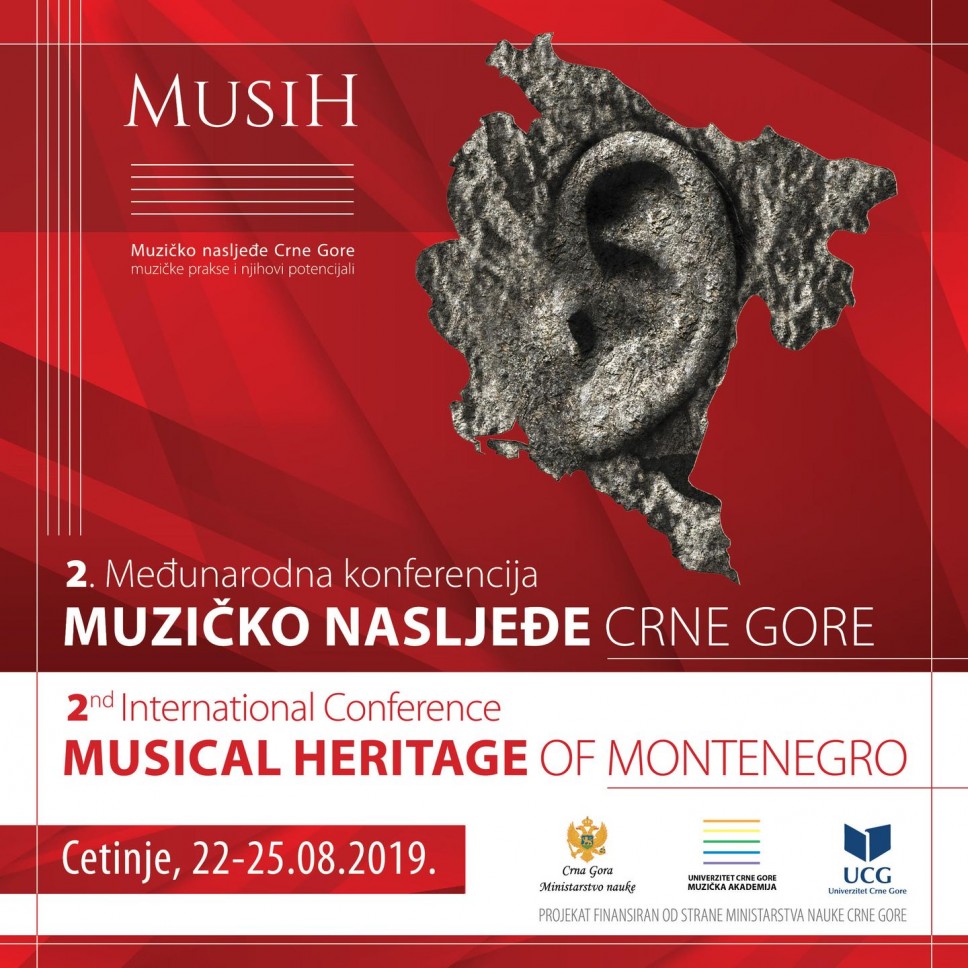 Svečano otvaranje 2. Međunarodne konferencije "Muzičko nasljeđe Crne Gore"