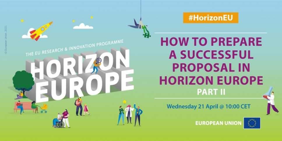 Vebinar II: Kako pripremiti uspješan predlog projekta u okviru programa Horizont Evropa