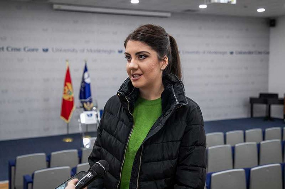 Borjana Premović, najbolja studentkinja Biotehničkog fakulteta za studijsku 2020/21. godinu