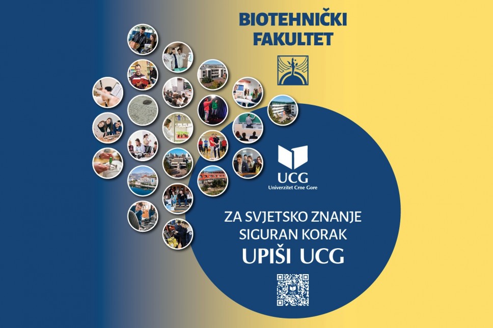Za svjetsko znanje siguran korak: Biotehnički fakultet