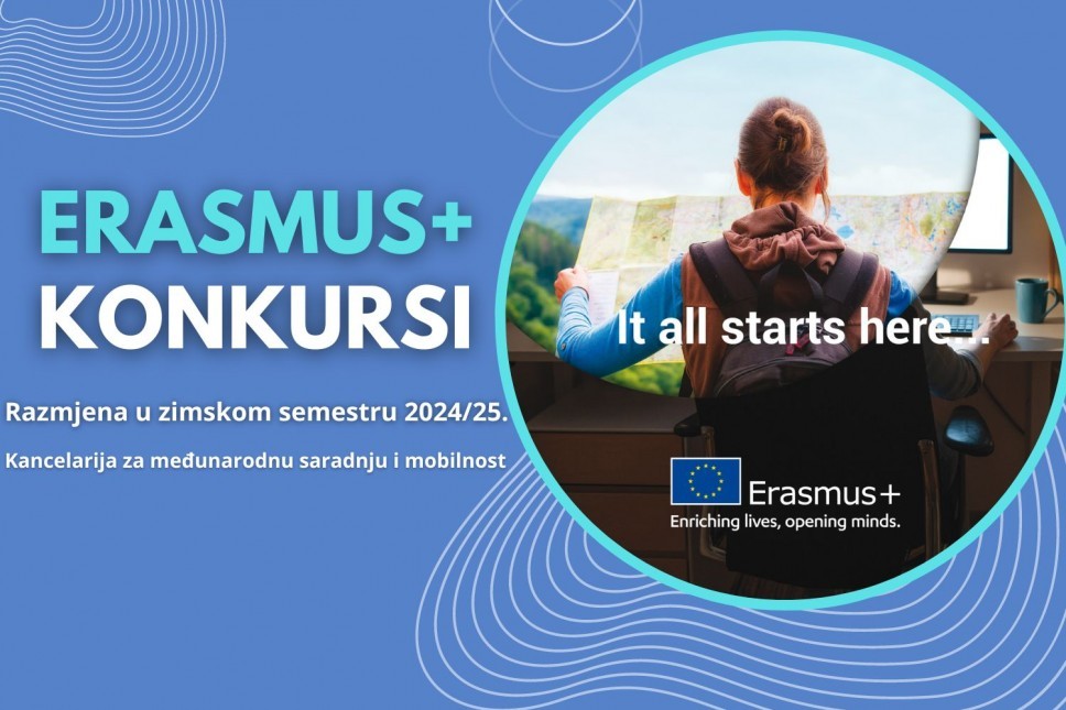 Mobilnost studenata: Otvorene prijave za Erasmus+ konkurse