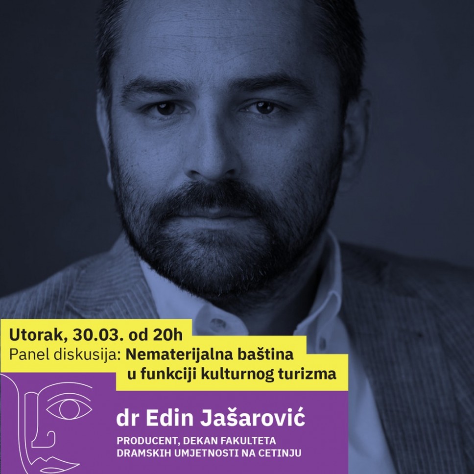 Doc. dr Edin Jašarović na panel diskusiji Jadranskog festivala o nematerijalnoj baštini u funkciji razvoja kulturnog turizma