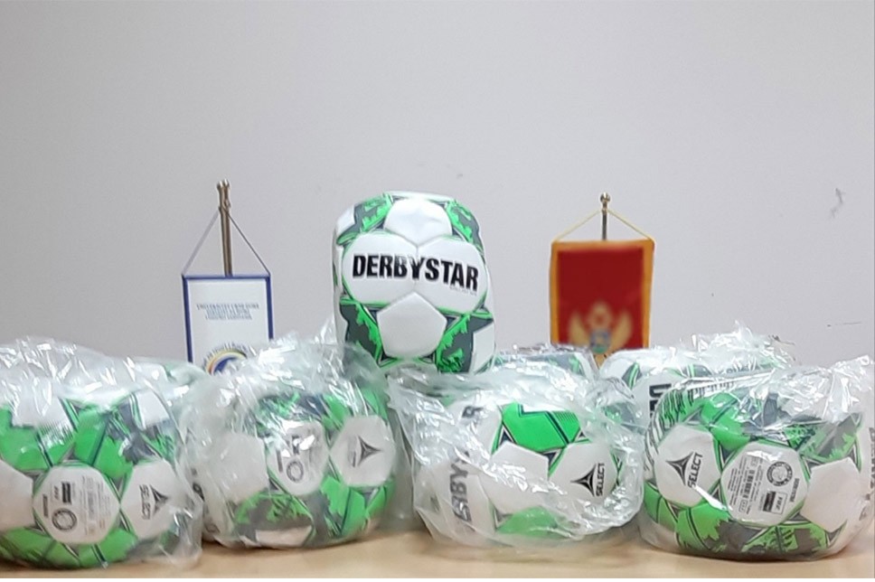 Donacija Fudbalskog saveza Crne Gore Fakultetu za sport i fizičko vaspitanje