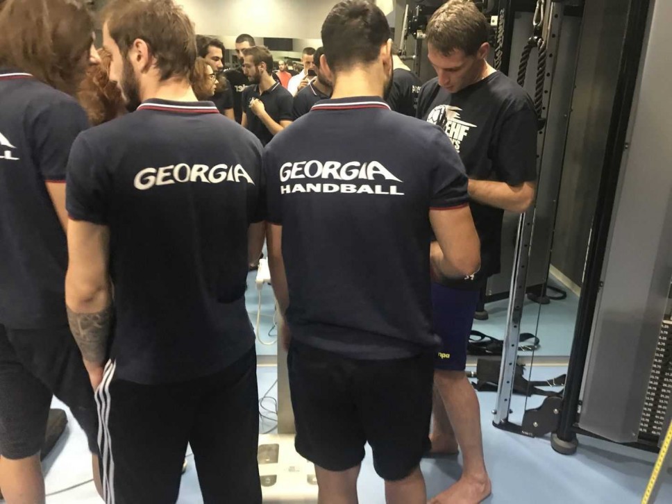 Antropometrijsko mjerenje muške juniorske rukometne reprezentacije Gruzije