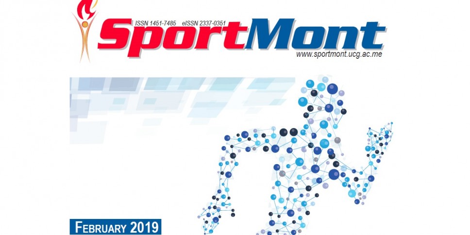 Februarsko izdanje časopisa Sport Mont indeksirano u 44 svjetske naučne baze