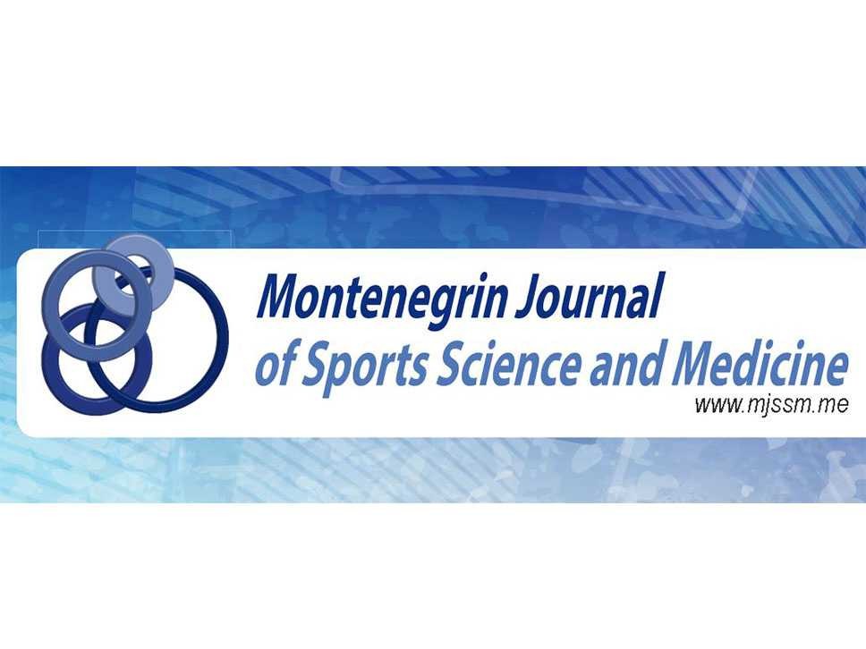  Sva izdanja časopisa Montenegrin Journal of Sports Science and Medicine