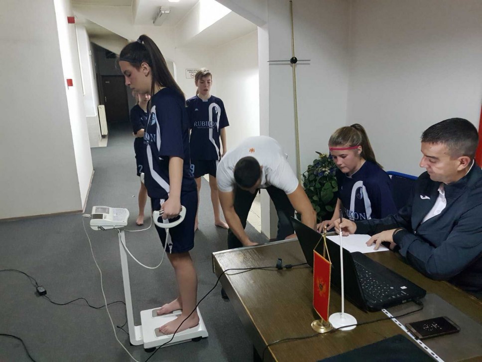 Testirane igačice kadetskog uzrasta ženskih fudbalskih klubova iz Republike Srbije