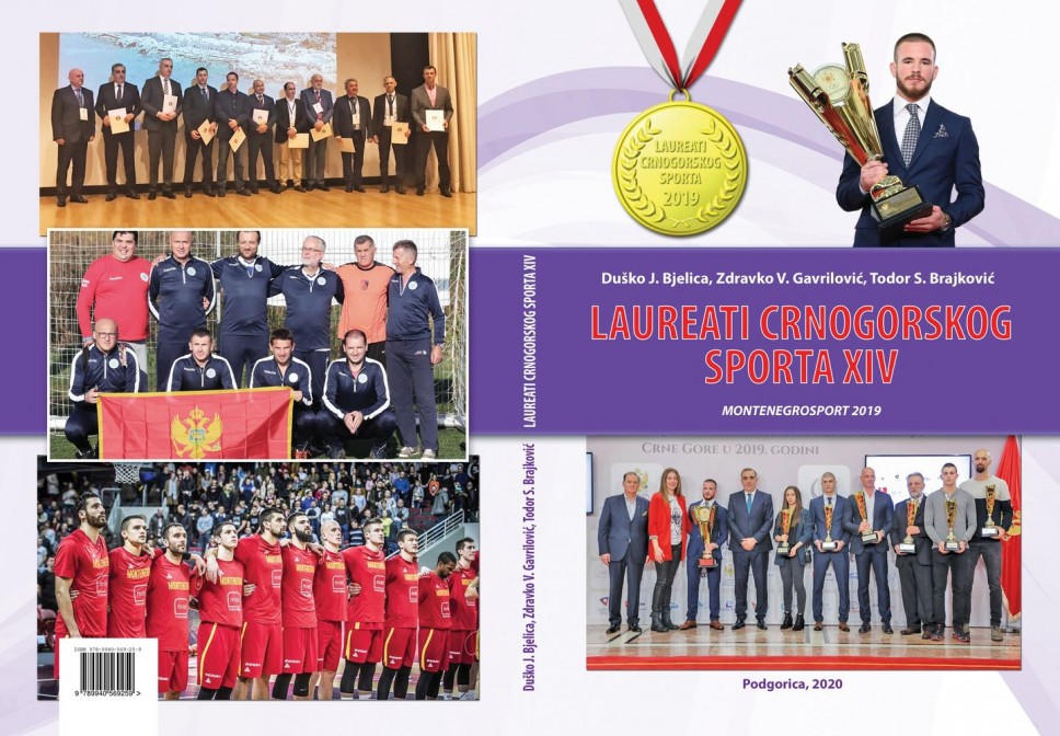 Laureati Crnogorskog sporta za 2019. godinu:  Sve o crnogorskom sportu na jednom mjestu