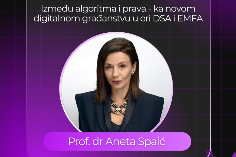 Između algoritma i prava – ka novom digitalnom građanstvu u eri DSA i EMFA