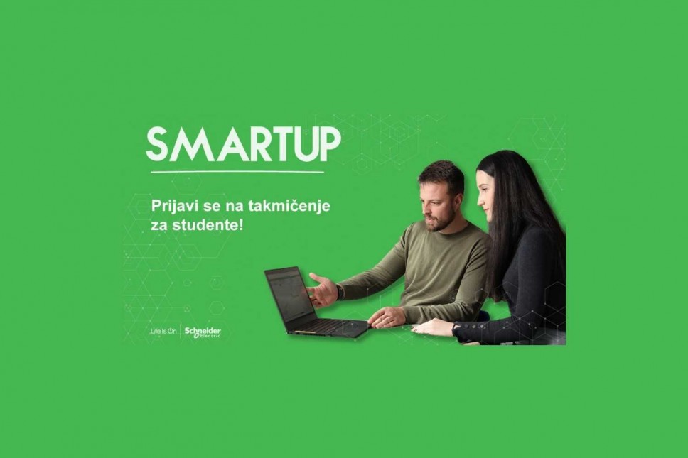 Kompanija Schneider Electric organizuje SmartUp takmičenje za studente Elektrotehničkog fakulteta