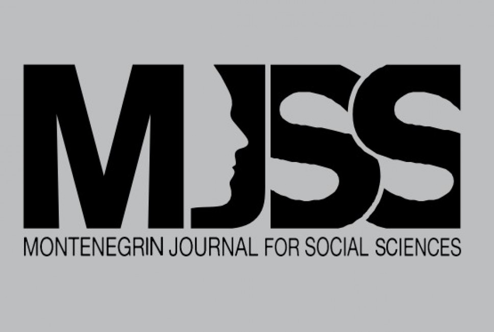 Poziv za dostavljanje radova za Montenegrin Journal for Social Sciences
