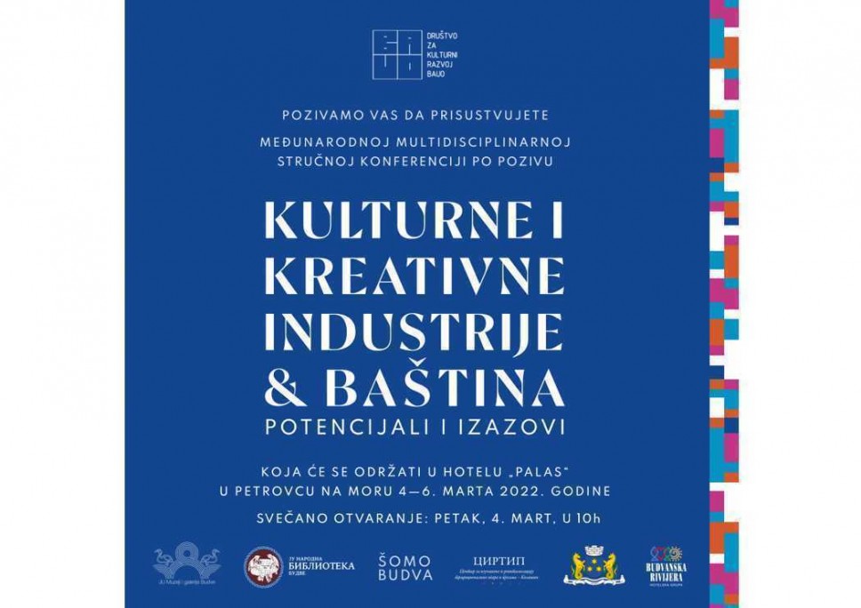 Predstavnice FLU Cetinje na konferenciji "Kulturne i kreativne industrije & baština: Potencijali i izazovi"