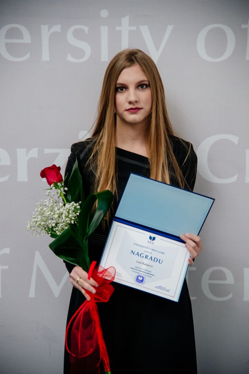Lana Bulatović, najbolji student Fakulteta likovnih umjetnosti