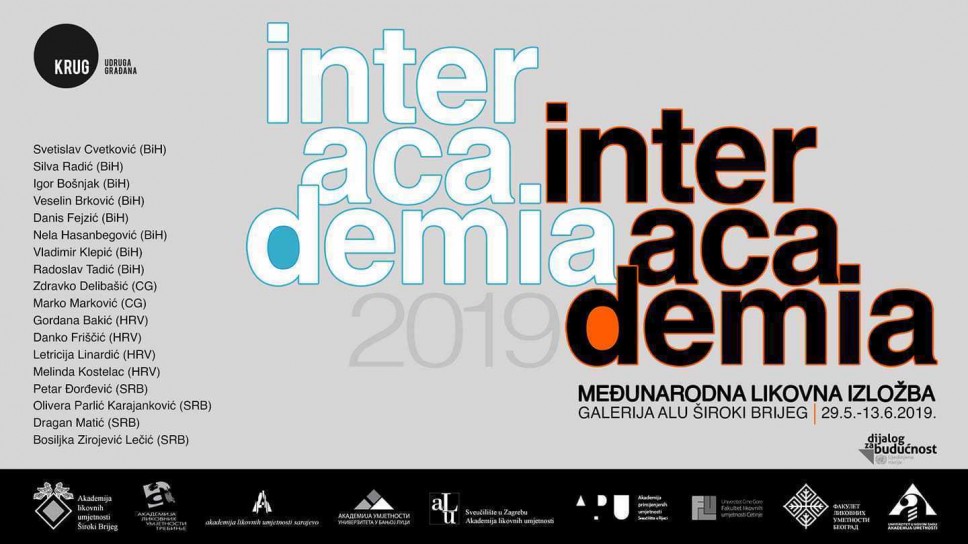 Međunarodna likovna izložba "INTERACADEMIA"