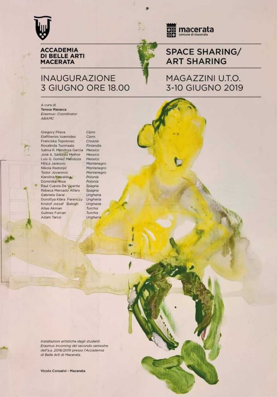 Izložba studenata Fakulteta likovnih umjetosti u Italiji