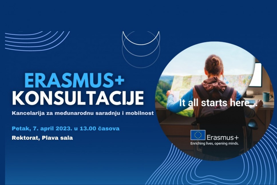 Konsultacije o Erasmus+ razmjenama za studente