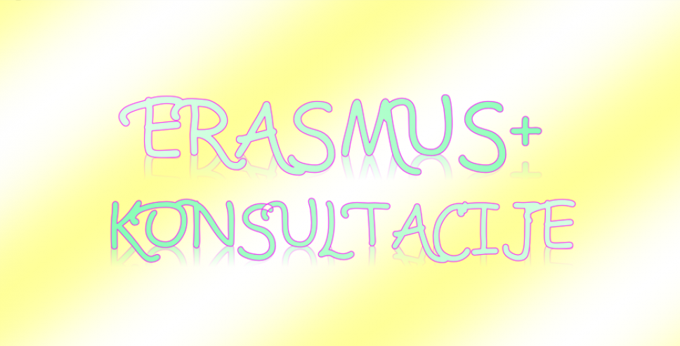 Erasmus+ konsultacije