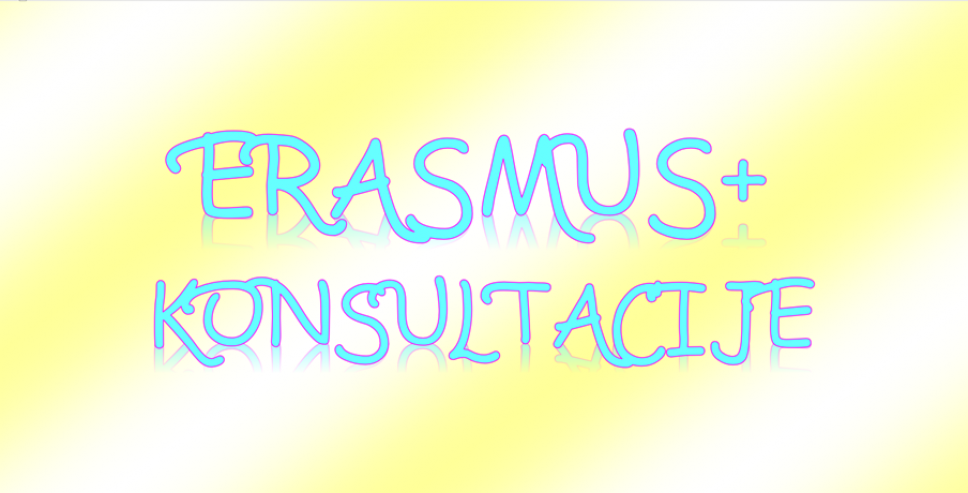 Erasmus+ konsultacije: Zoom, 1. 10. 2021, 18h